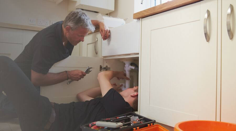 Professional burst pipe repair services in Willits, CA